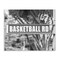 Stupell Industries Basketball Road Sign Canvas Wall Art Design by Daphne Polselli